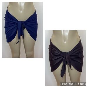 Zuliana spandex sarong skirts Made in USA. NWT